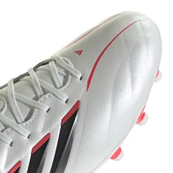 adidas Copa Pure IV League Gras Voetbalschoenen (FG) Kids Wit Zwart Rood