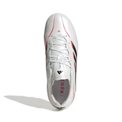 adidas Copa Pure IV League Gras Voetbalschoenen (FG) Kids Wit Zwart Rood