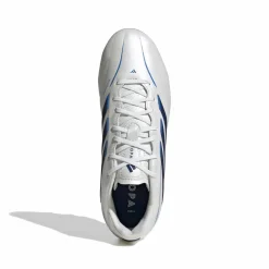 adidas Copa Pure IV League Gras Voetbalschoenen (FG) Kids Wit Blauw Donkerblauw