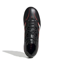 adidas Copa Pure IV League Gras Voetbalschoenen (FG) Kids Zwart Wit Rood