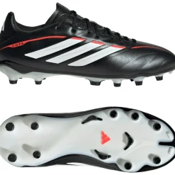 adidas Copa Pure IV League Gras Voetbalschoenen (FG) Kids Zwart Wit Rood