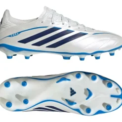 adidas Copa Pure IV League Gras Voetbalschoenen (FG) Wit Blauw Donkerblauw