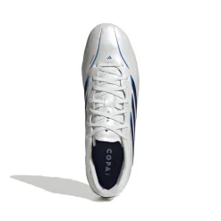 adidas Copa Pure IV League Gras Voetbalschoenen (FG) Wit Blauw Donkerblauw