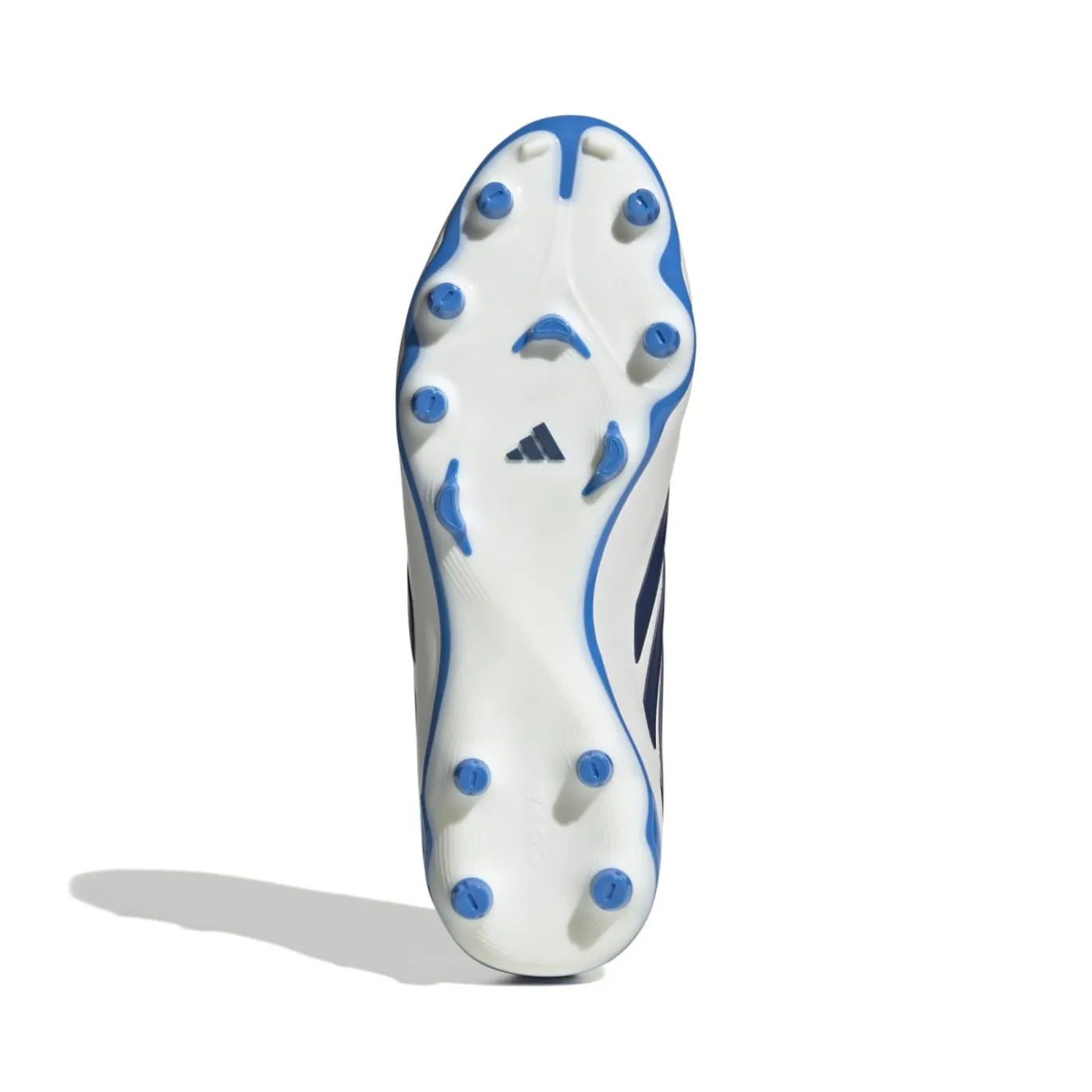 adidas Copa Pure IV League Veterloze Gras Voetbalschoenen (FG) Wit Blauw Donkerblauw