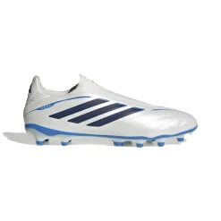 adidas Copa Pure IV League Veterloze Gras Voetbalschoenen (FG) Wit Blauw Donkerblauw