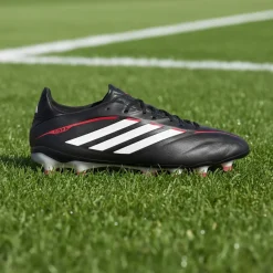 adidas Copa Pure IV Pro Gras Voetbalschoenen (FG) Zwart Wit Rood