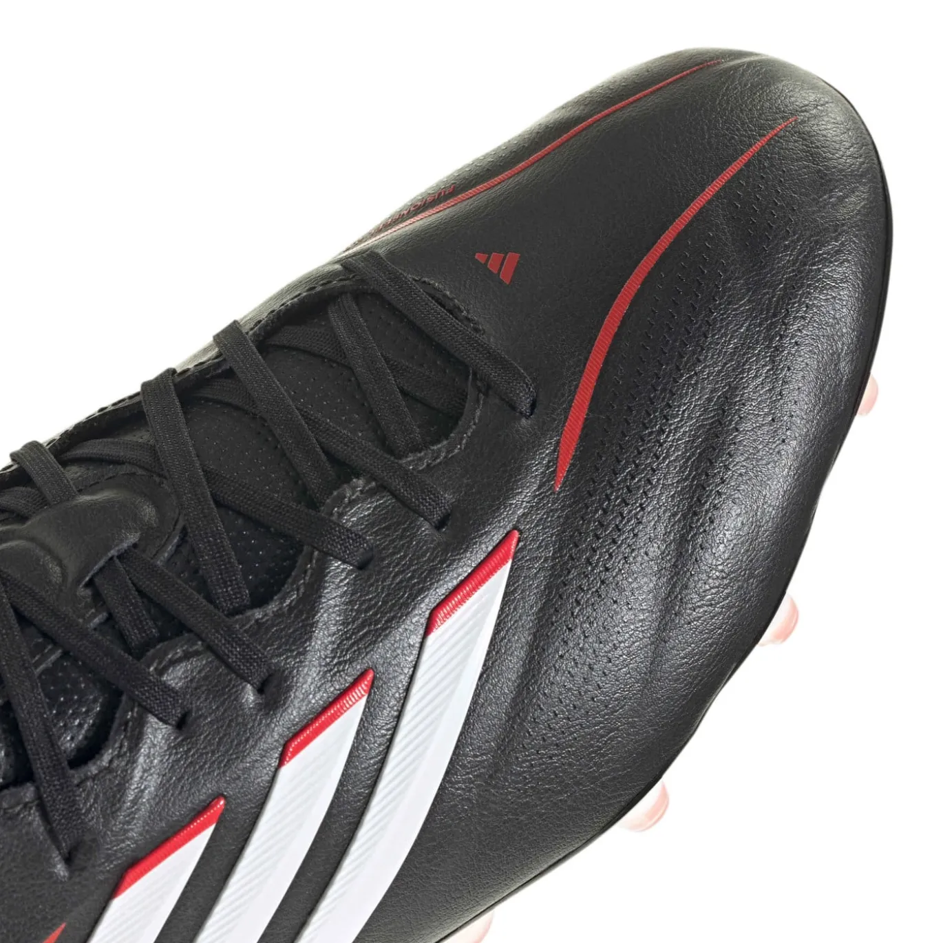 adidas Copa Pure IV Pro Gras Voetbalschoenen (FG) Zwart Wit Rood