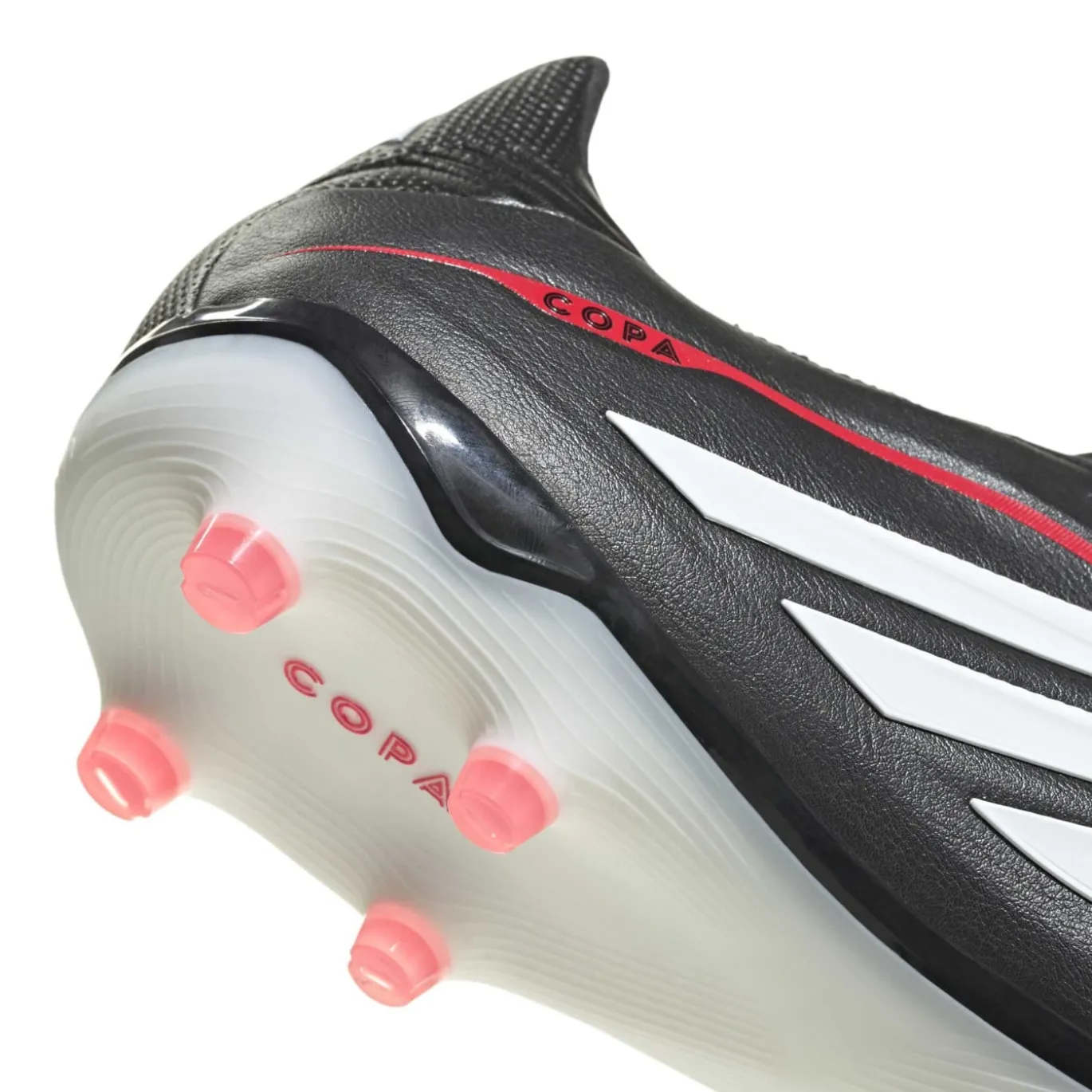 adidas Copa Pure IV Pro Gras Voetbalschoenen (FG) Zwart Wit Rood
