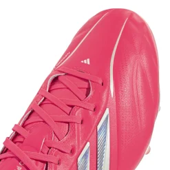 adidas Copa Pure IV Pro Gras Voetbalschoenen (FG) Felroze Zilver Wit