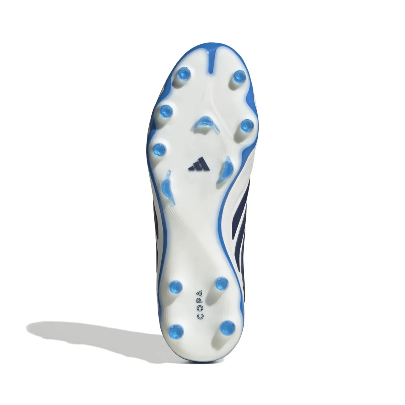 adidas Copa Pure IV Pro Gras Voetbalschoenen (FG) Wit Blauw Donkerblauw