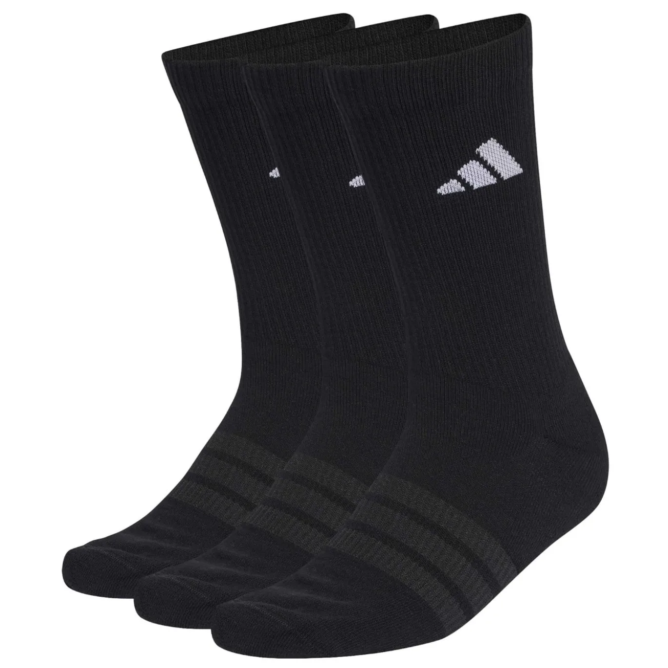 adidas Cushioned Sportswear Crew Sokken 3-Pack Zwart