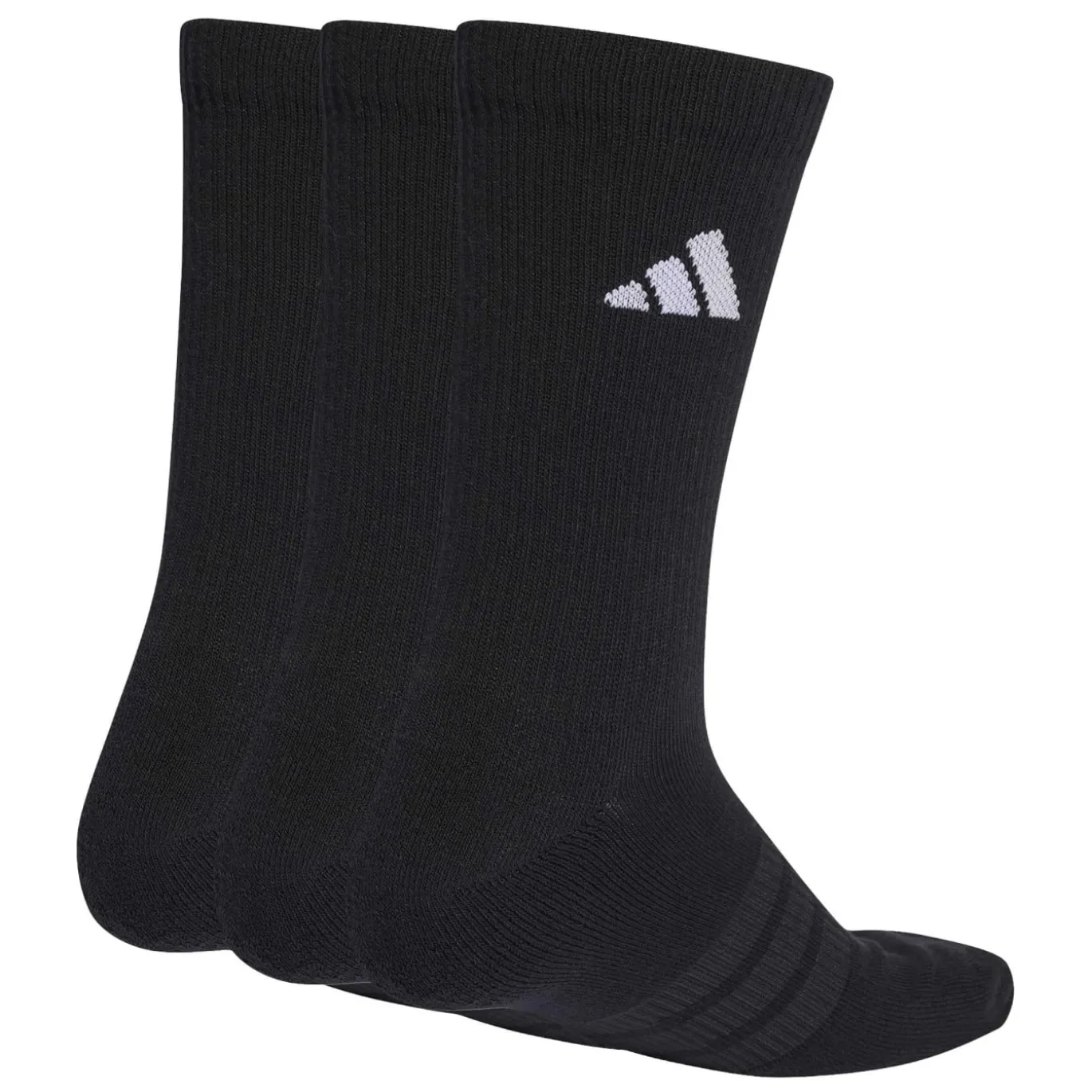 adidas Cushioned Sportswear Crew Sokken 3-Pack Zwart