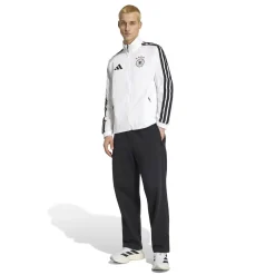 adidas Duitsland Anthem Trainingsjack 2026-2028 Wit Zwart