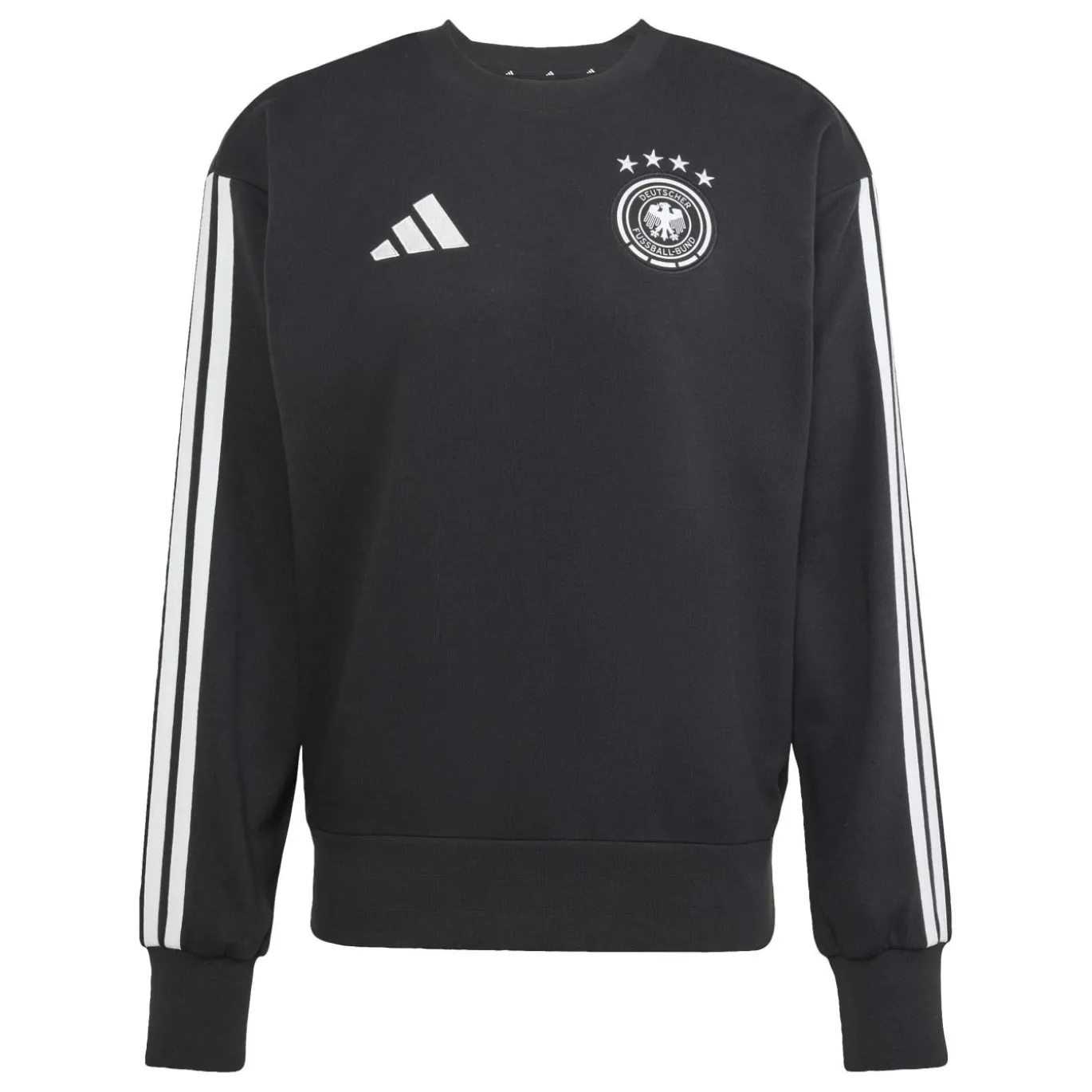 adidas Duitsland DNA Crew Sweater 2026-2028 Zwart Wit