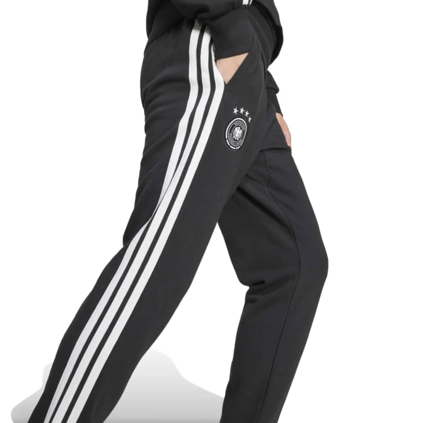 adidas Duitsland DNA Joggingbroek 2026-2028 Zwart Wit