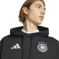 adidas Duitsland DNA Trainingspak Hooded 2026-2028 Zwart Wit