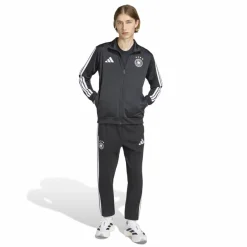adidas Duitsland DNA Trainingspak Full-Zip 2026-2028 Zwart Wit