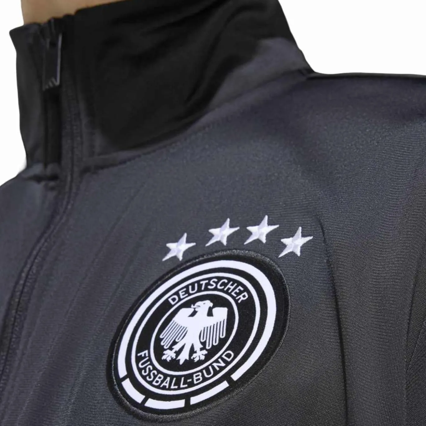 adidas Duitsland DNA Trainingspak Full-Zip 2026-2028 Zwart Wit