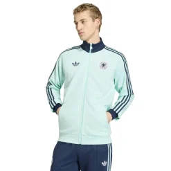 adidas Duitsland Originals Trainingsjack Lichtblauw Donkerblauw Wit