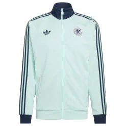 adidas Duitsland Originals Trainingsjack Lichtblauw Donkerblauw Wit