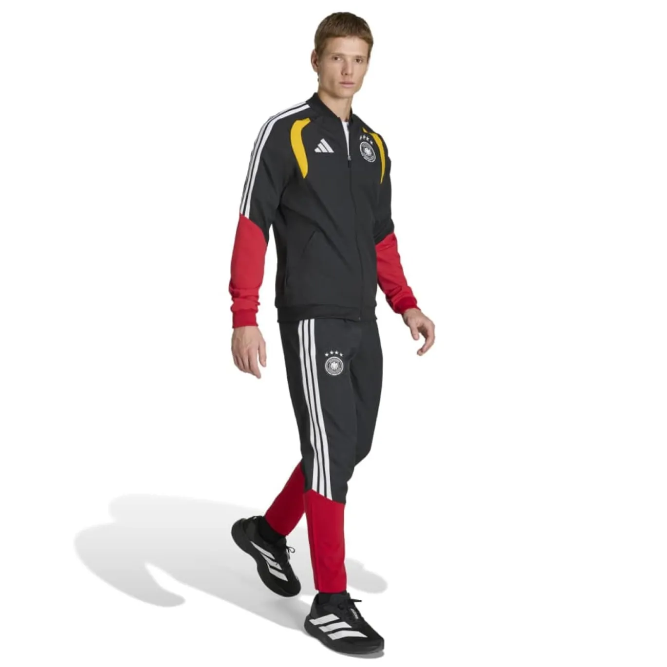 adidas Duitsland Presentatie Trainingsbroek 2026-2028 Zwart Wit