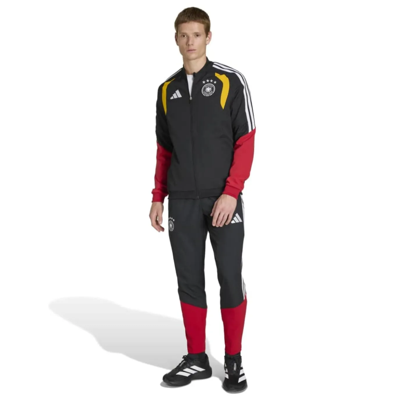 adidas Duitsland Presentatie Trainingspak Full-Zip 2026-2028 Zwart Wit