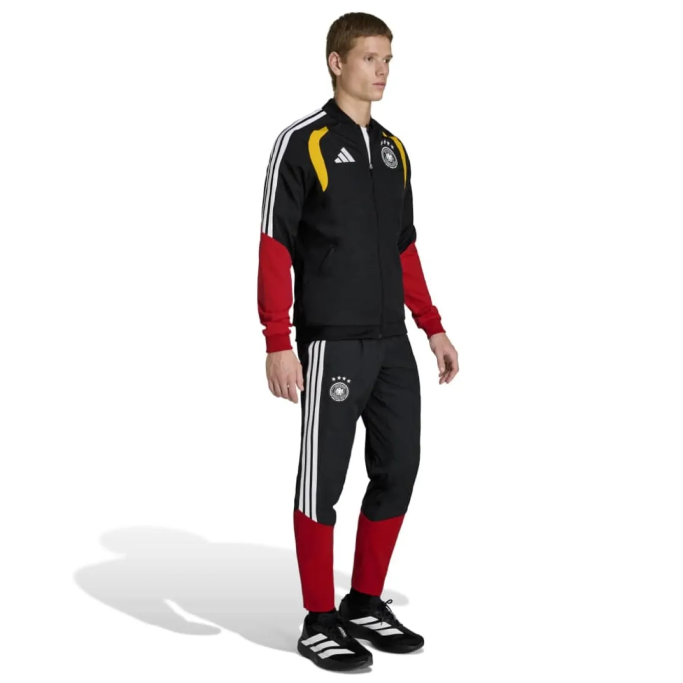 adidas Duitsland Presentatie Trainingsjack 2026-2028 Zwart Wit