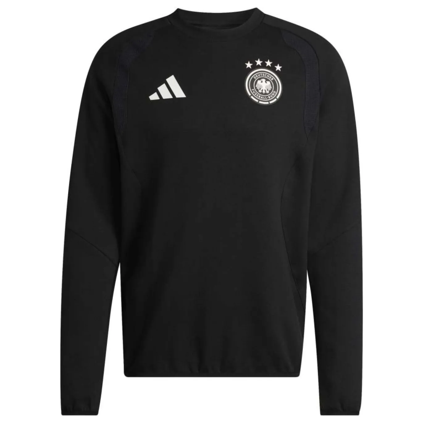 adidas Duitsland Tiro Travel Crew Sweater 2026-2028 Zwart Wit