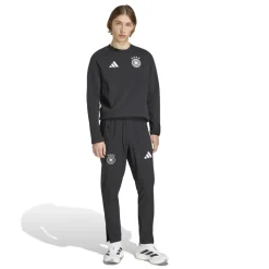 adidas Duitsland Tiro Travel Crew Trainingspak 2026-2028 Zwart Wit