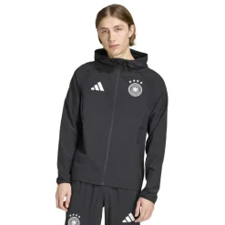 adidas Duitsland Tiro Travel Trainingsjack 2026-2028 Zwart Wit