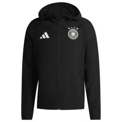 adidas Duitsland Tiro Travel Trainingsjack 2026-2028 Zwart Wit