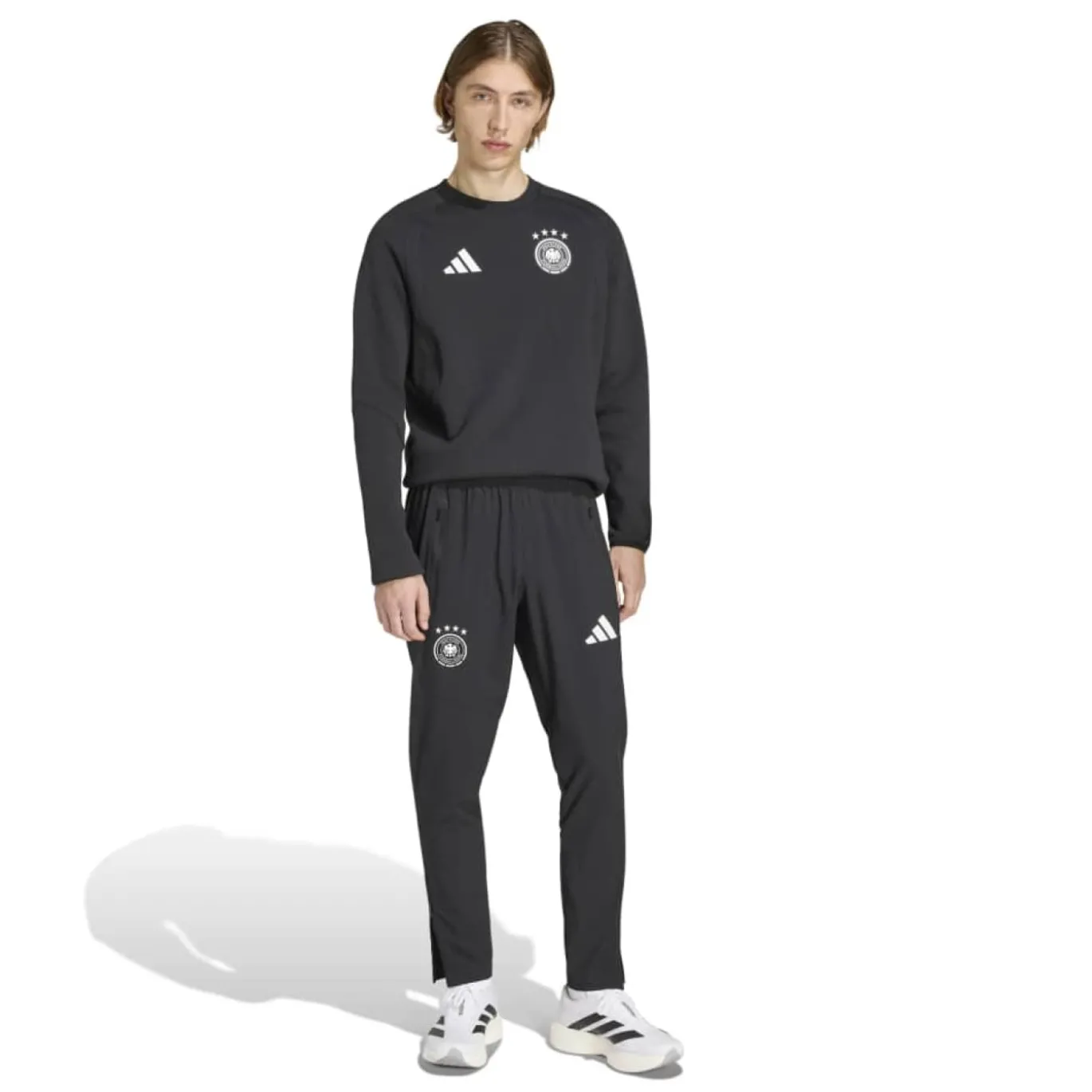 adidas Duitsland Tiro Travel Trainingsbroek 2026-2028 Zwart Wit