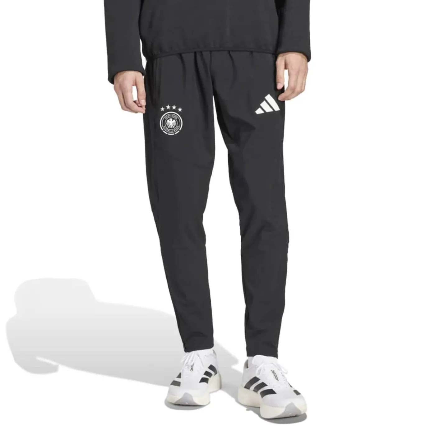adidas Duitsland Tiro Travel Trainingsbroek 2026-2028 Zwart Wit