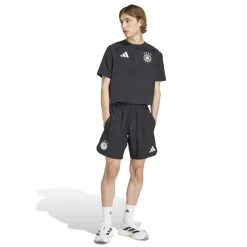 adidas Duitsland Tiro Travel Broekje 2026-2028 Zwart Wit