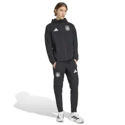 adidas Duitsland Tiro Travel Trainingspak Full-Zip 2026-2028 Zwart Wit