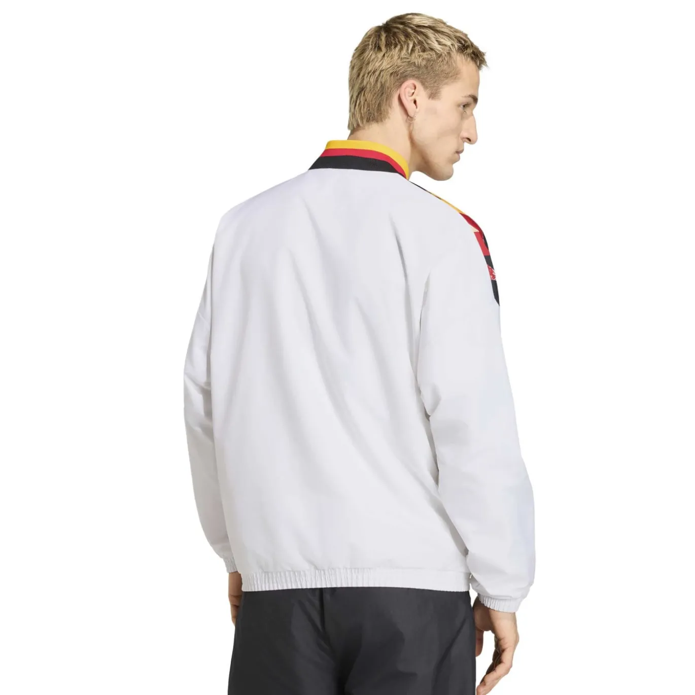 adidas Duitsland Trainingsjack 1994 Wit Zwart Rood Geel