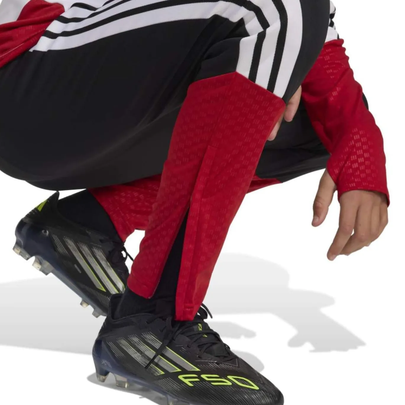 adidas Duitsland Trainingspak 1/4-Zip 2026-2028 Kids Wit Zwart