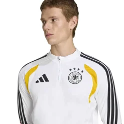 adidas Duitsland Trainingstrui 1/4-Zip 2026-2028 Wit Zwart