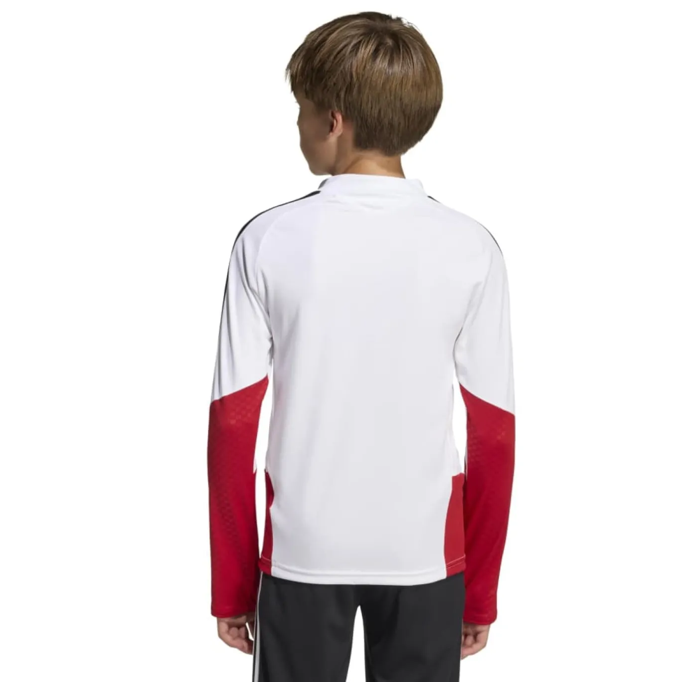 adidas Duitsland Trainingstrui 1/4-Zip 2026-2028 Kids Wit Zwart