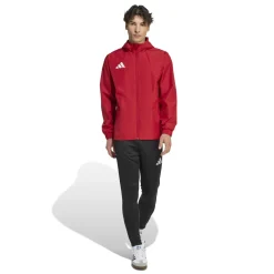adidas Entrada 26 Allweather Trainingsjack Rood Wit