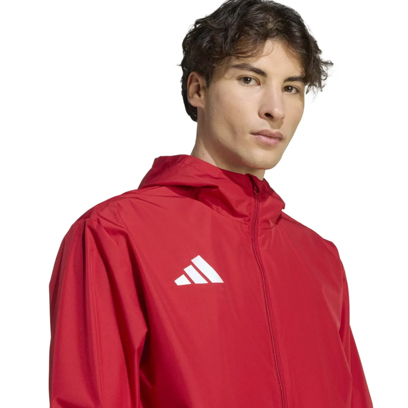 adidas Entrada 26 Allweather Trainingsjack Rood Wit