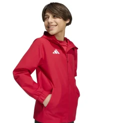 adidas Entrada 26 Allweather Trainingsjack Kids Rood Wit