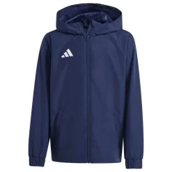adidas Entrada 26 Allweather Trainingsjack Kids Donkerblauw Wit