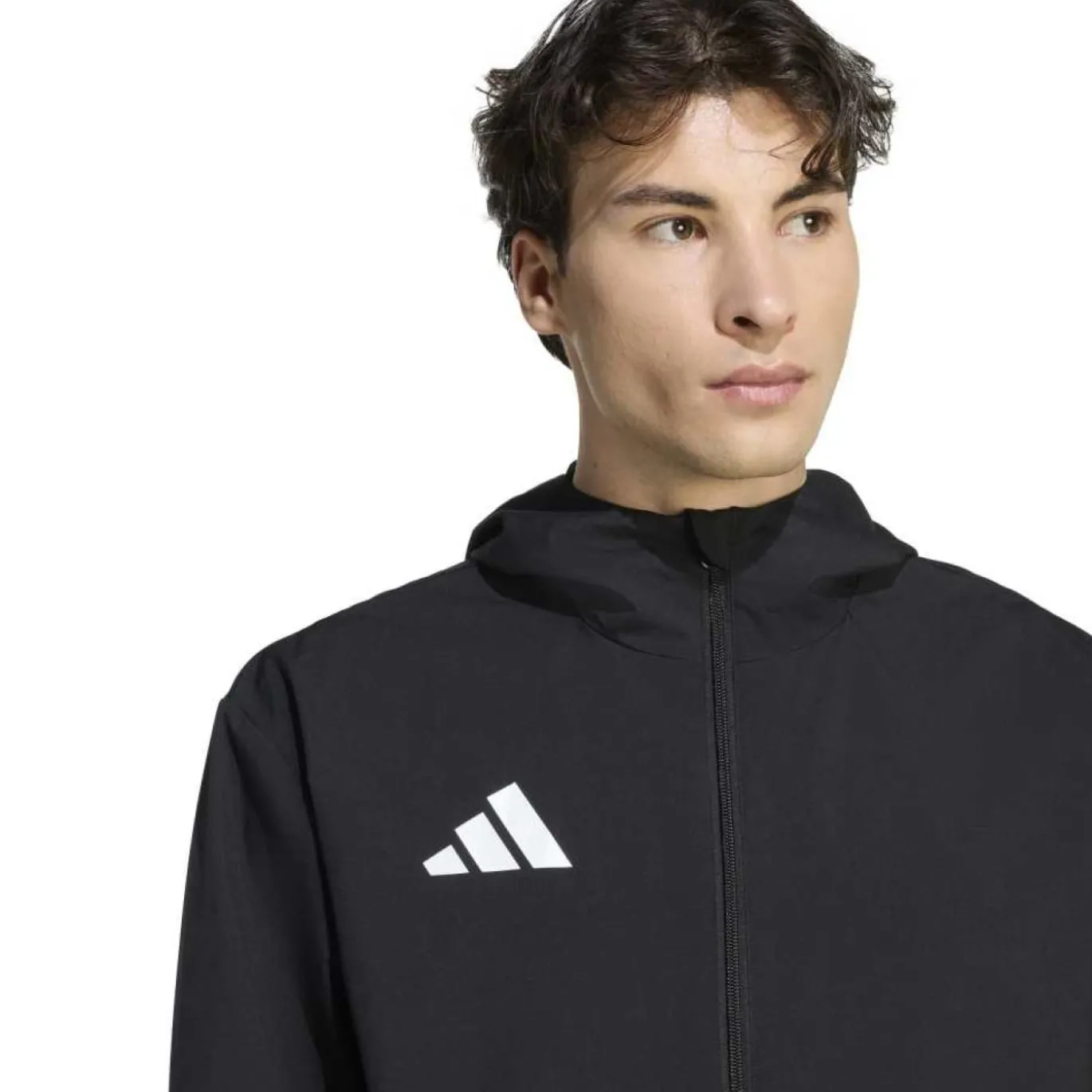 adidas Entrada 26 Allweather Trainingsjack Zwart Wit