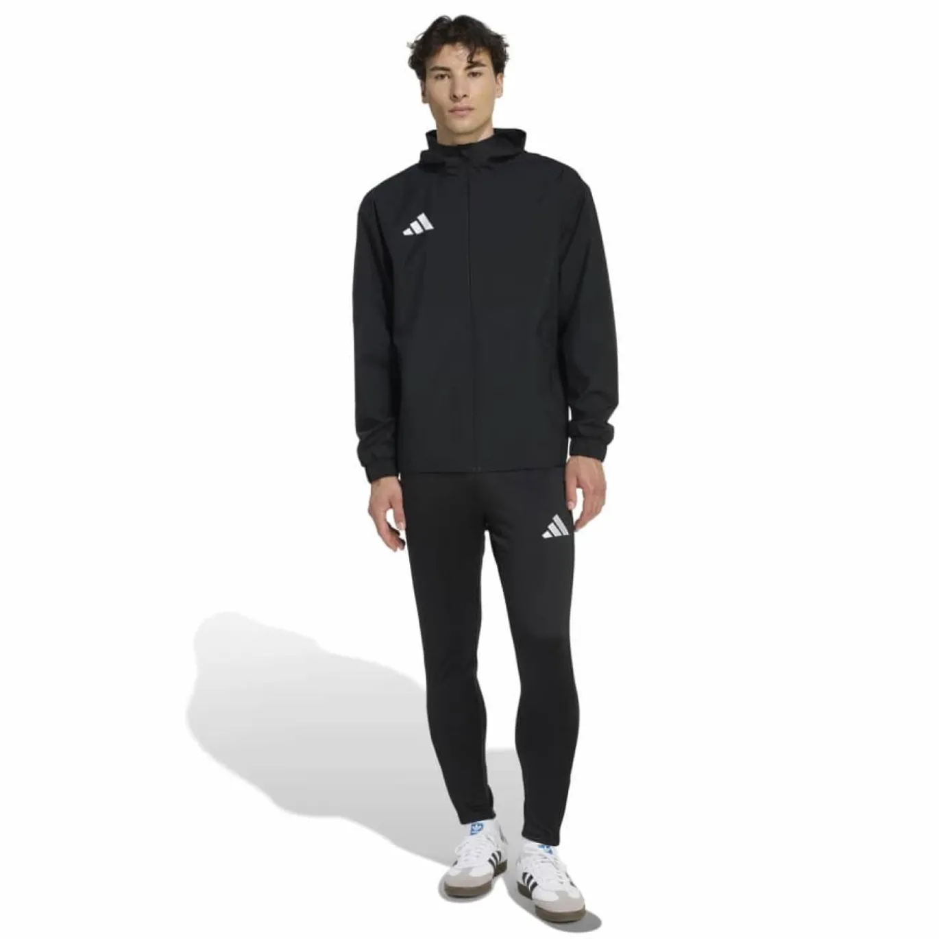 adidas Entrada 26 Allweather Trainingsjack Zwart Wit