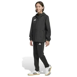 adidas Entrada 26 Allweather Trainingsjack Kids Zwart Wit