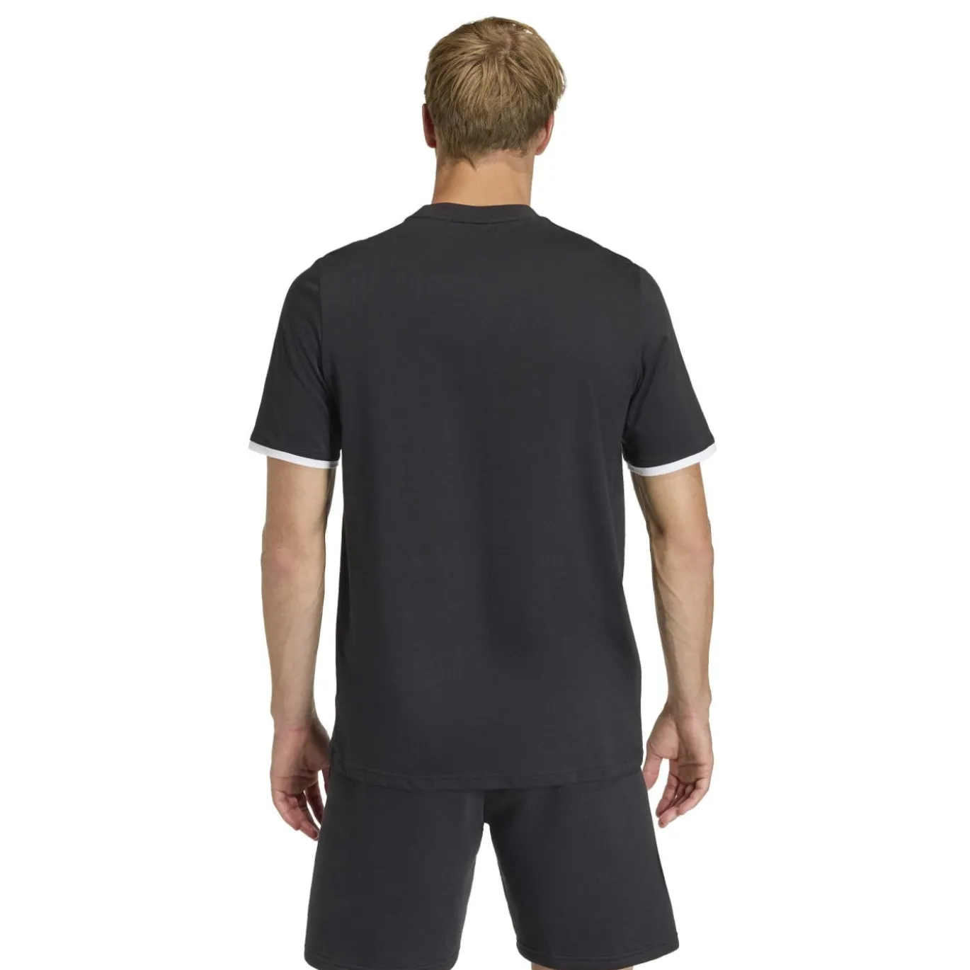 adidas Entrada 26 Casual T-Shirt Zwart Wit