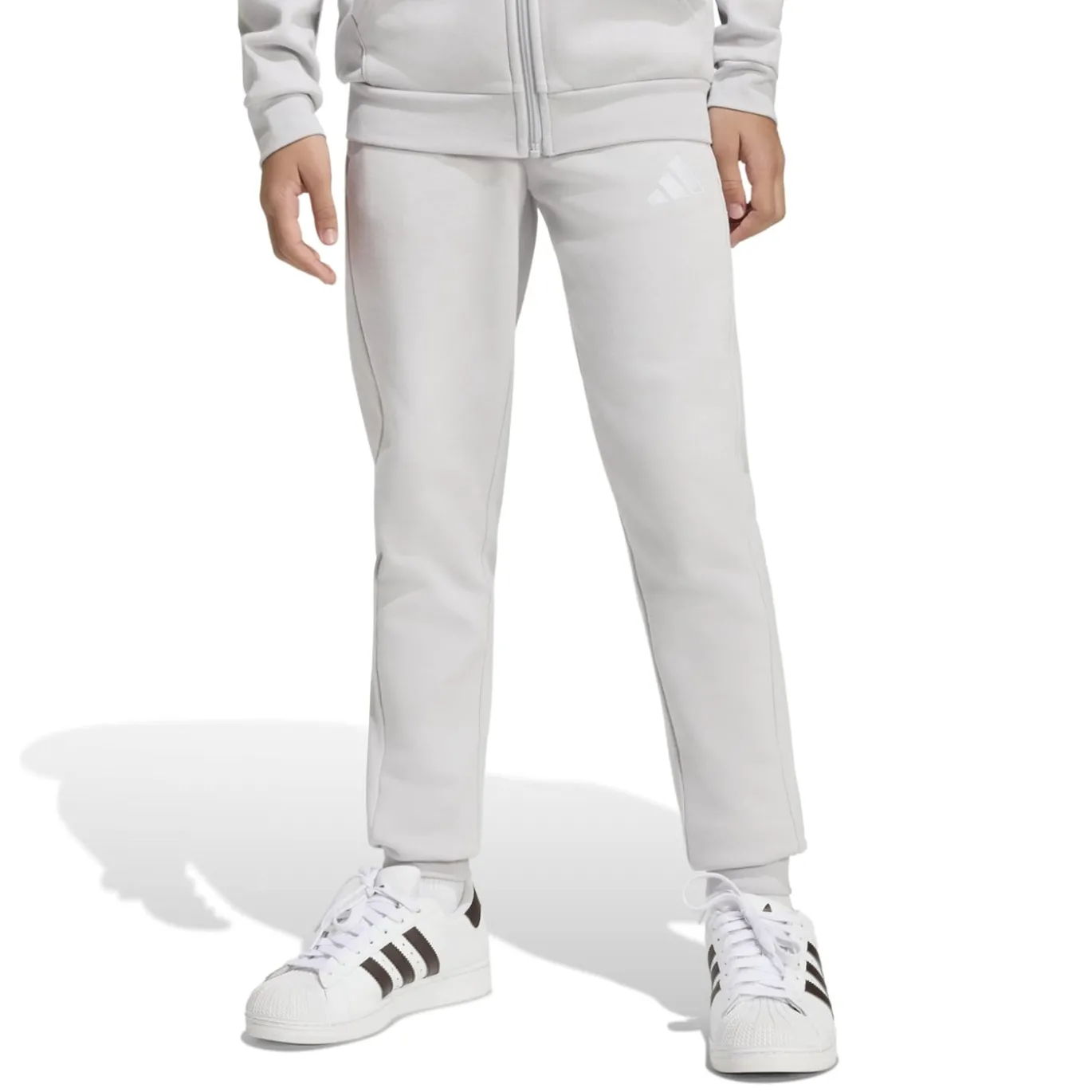adidas Entrada 26 Crew Sweater Joggingpak Kids Grijs Wit