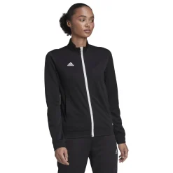 adidas Entrada 22 Full-Zip Trainingspak Dames Zwart Wit