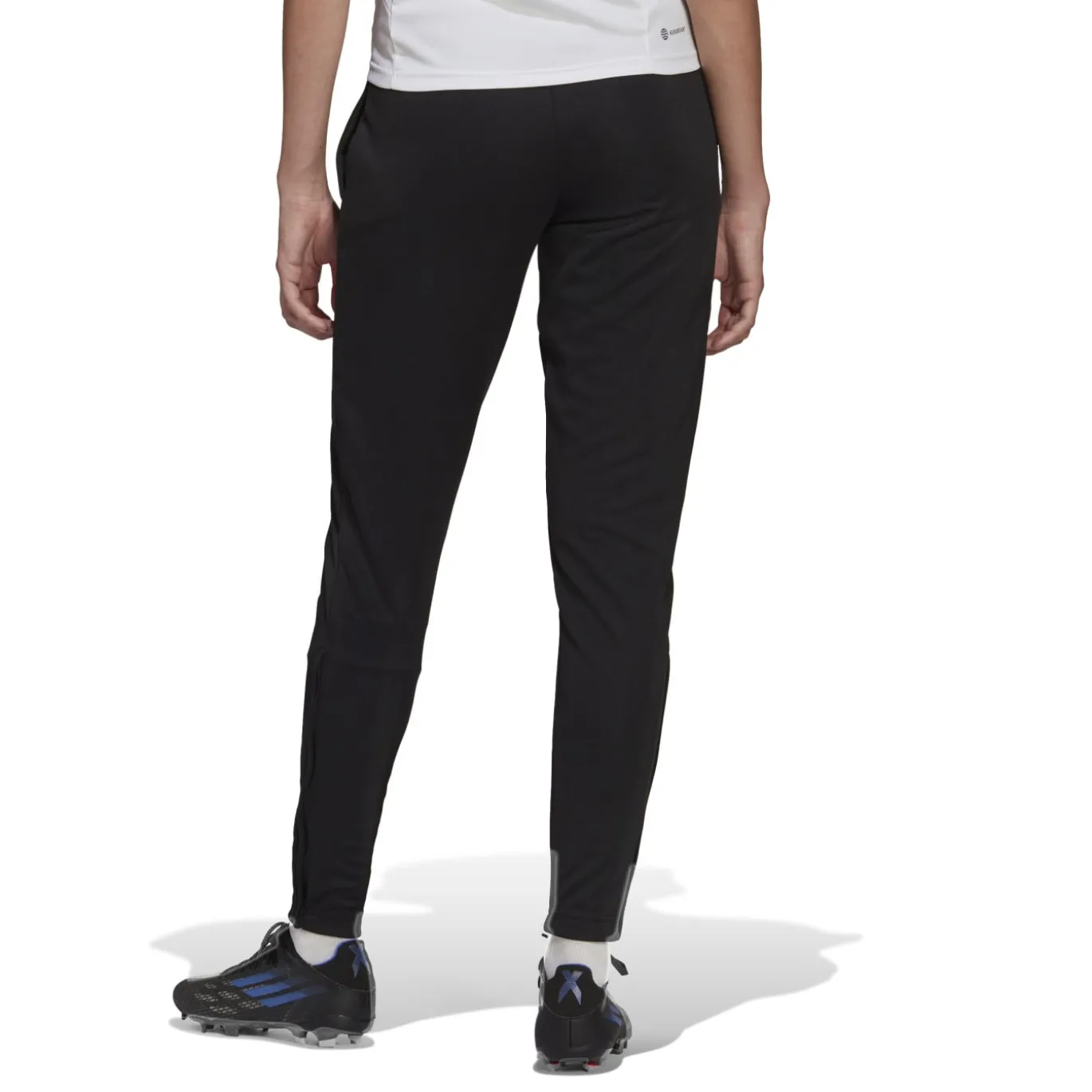 adidas Entrada 22 Full-Zip Trainingspak Dames Zwart Wit